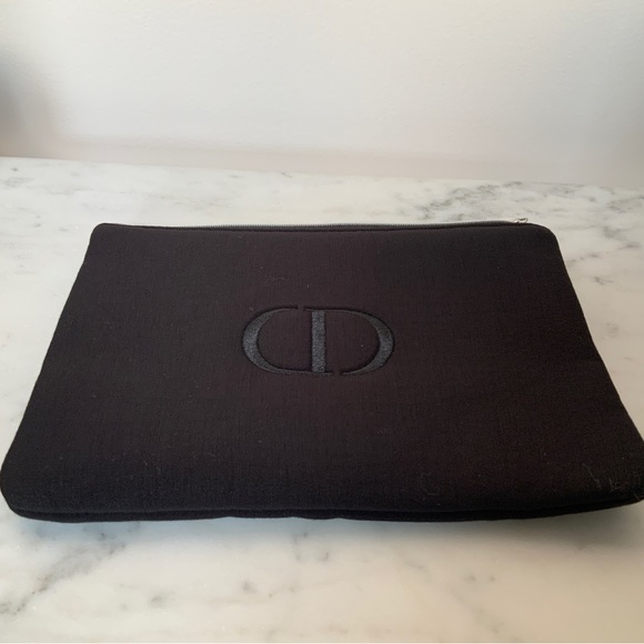 Dior CD Logo Pouch Cosmetic Bag - Picture 2 of 6